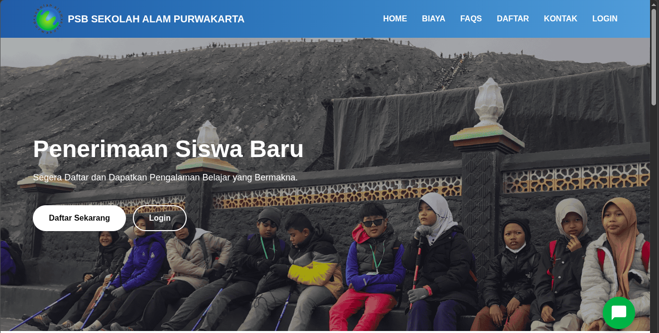 Sistem Penerimaan Siswa Baru