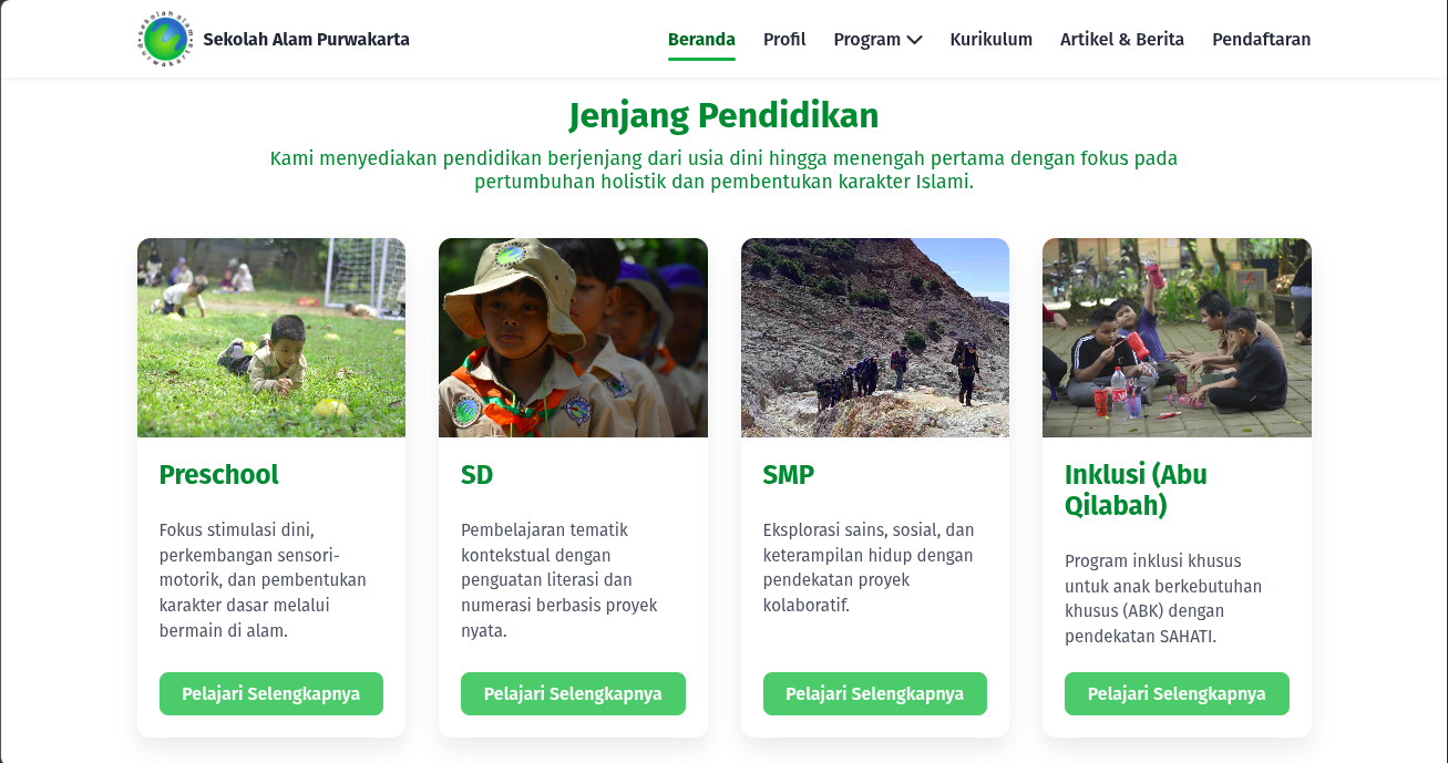 Website Profil Sekolah